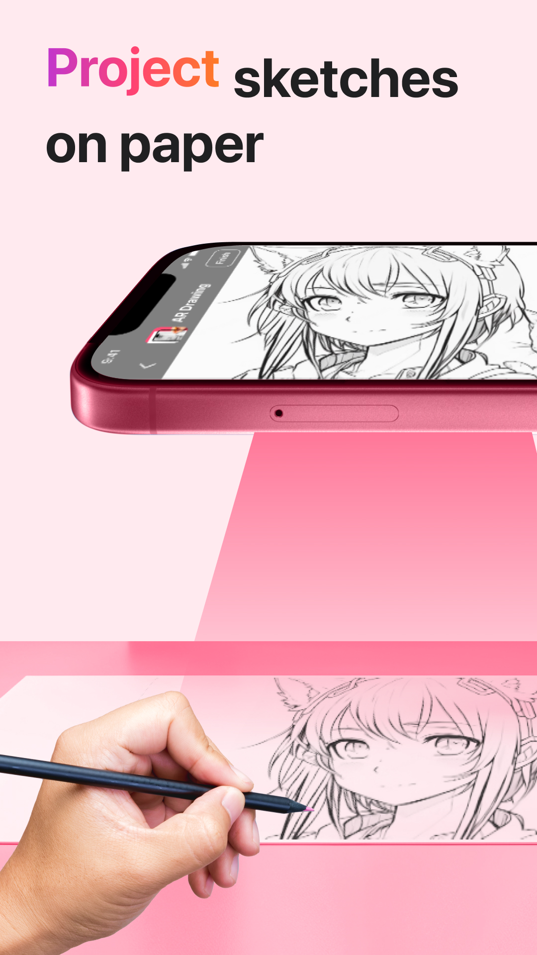 Draw Anime AR Drawing Sketch - Ứng dụng vẽ anime với công nghệ thực tế ảo tăng cường