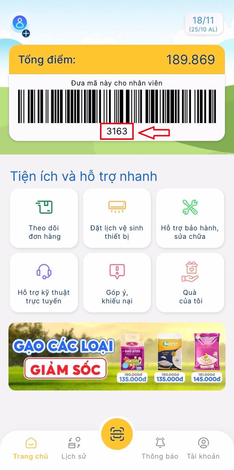 Giới thiệu tổng quan về app tích điểm Bách Hóa Xanh