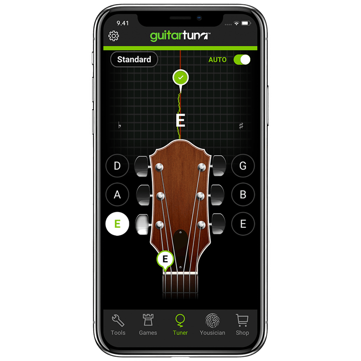 GuitarTuna - App chỉnh dây đàn chuyên nghiệp