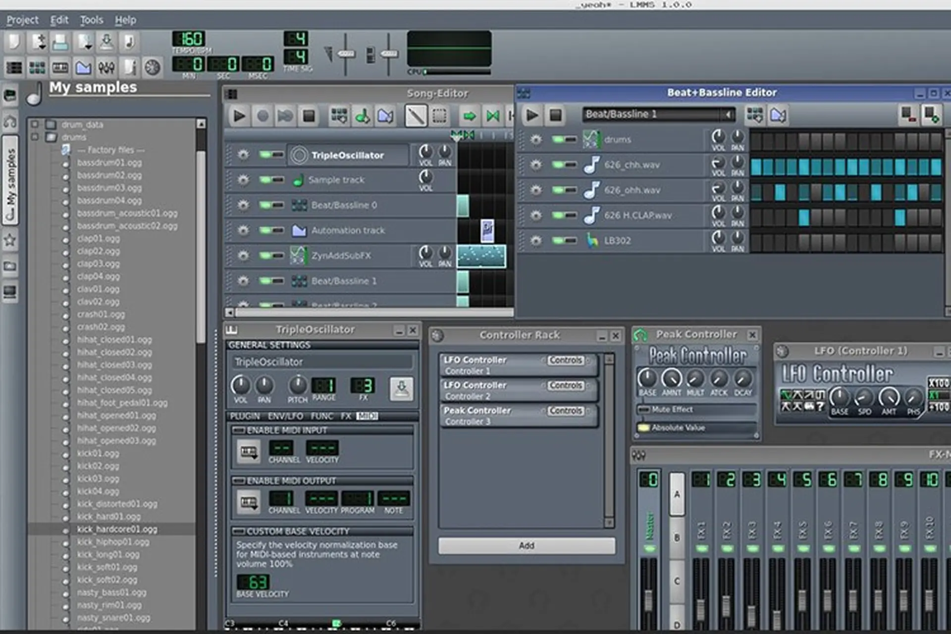LMMS - Phần mềm làm nhạc chuyên nghiệp cho người mới bắt đầu