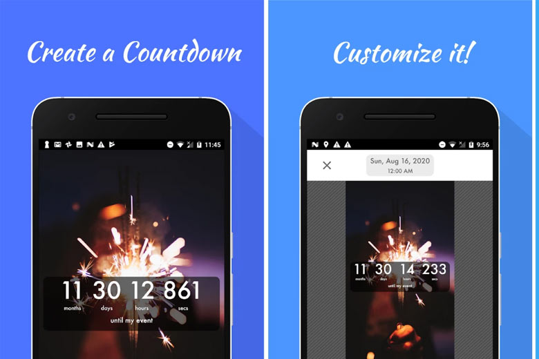 Top 1: App Countdown - Ứng dụng đếm ngược thời gian chuyên nghiệp