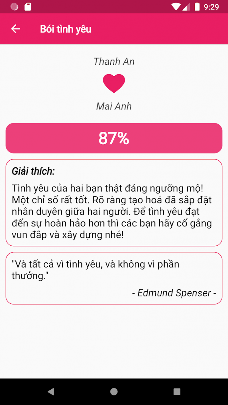 Top 1: Bói Tình Yêu - Ứng dụng xem bói tình yêu hàng đầu