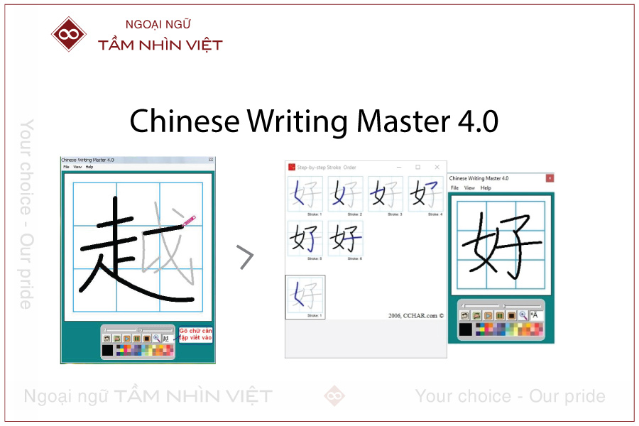 Top 10 ứng dụng viết tiếng trung tốt nhất cho điện thoại năm 2023