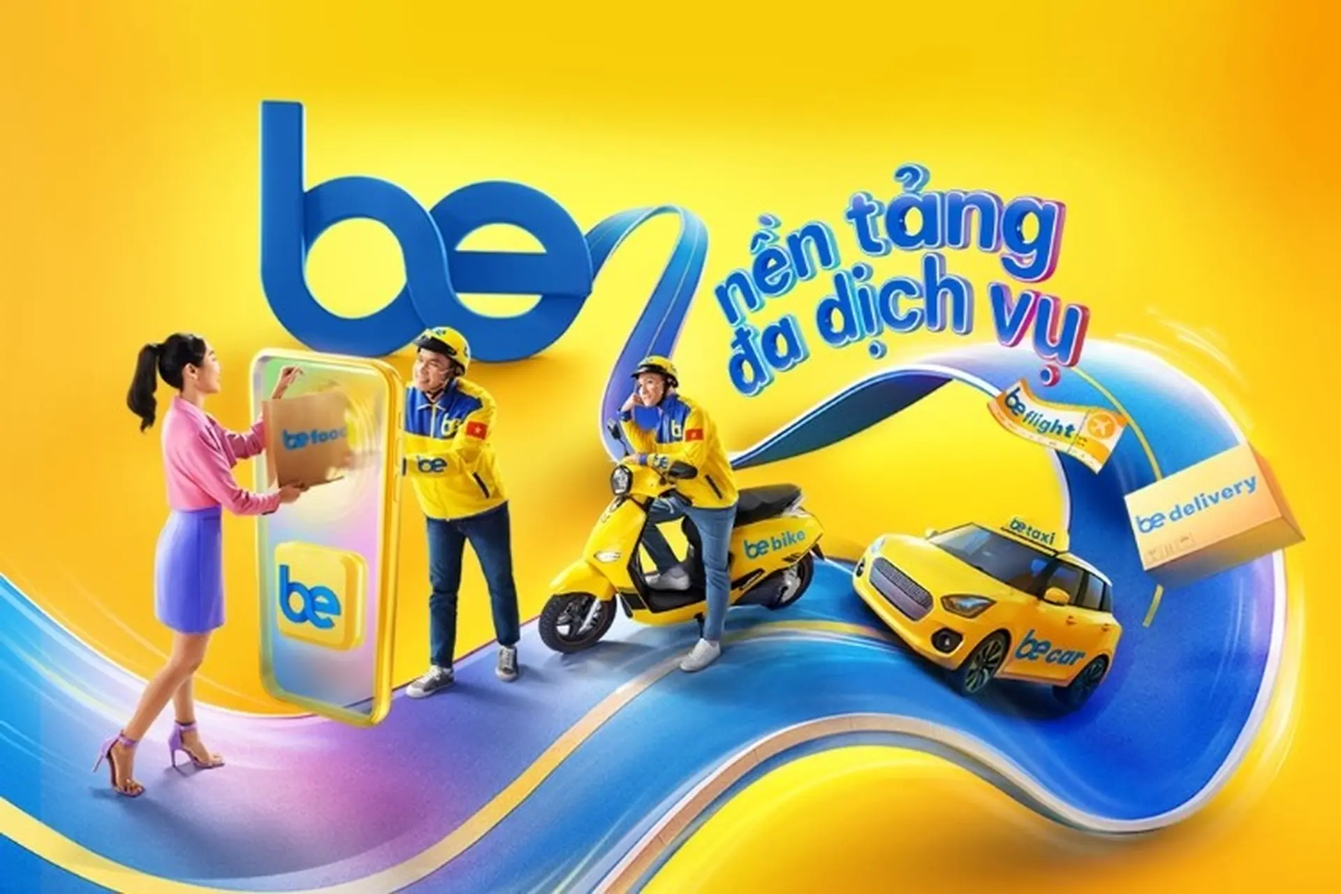 Top 2: Be - Ứng dụng gọi xe tiện lợi cho người dùng Việt