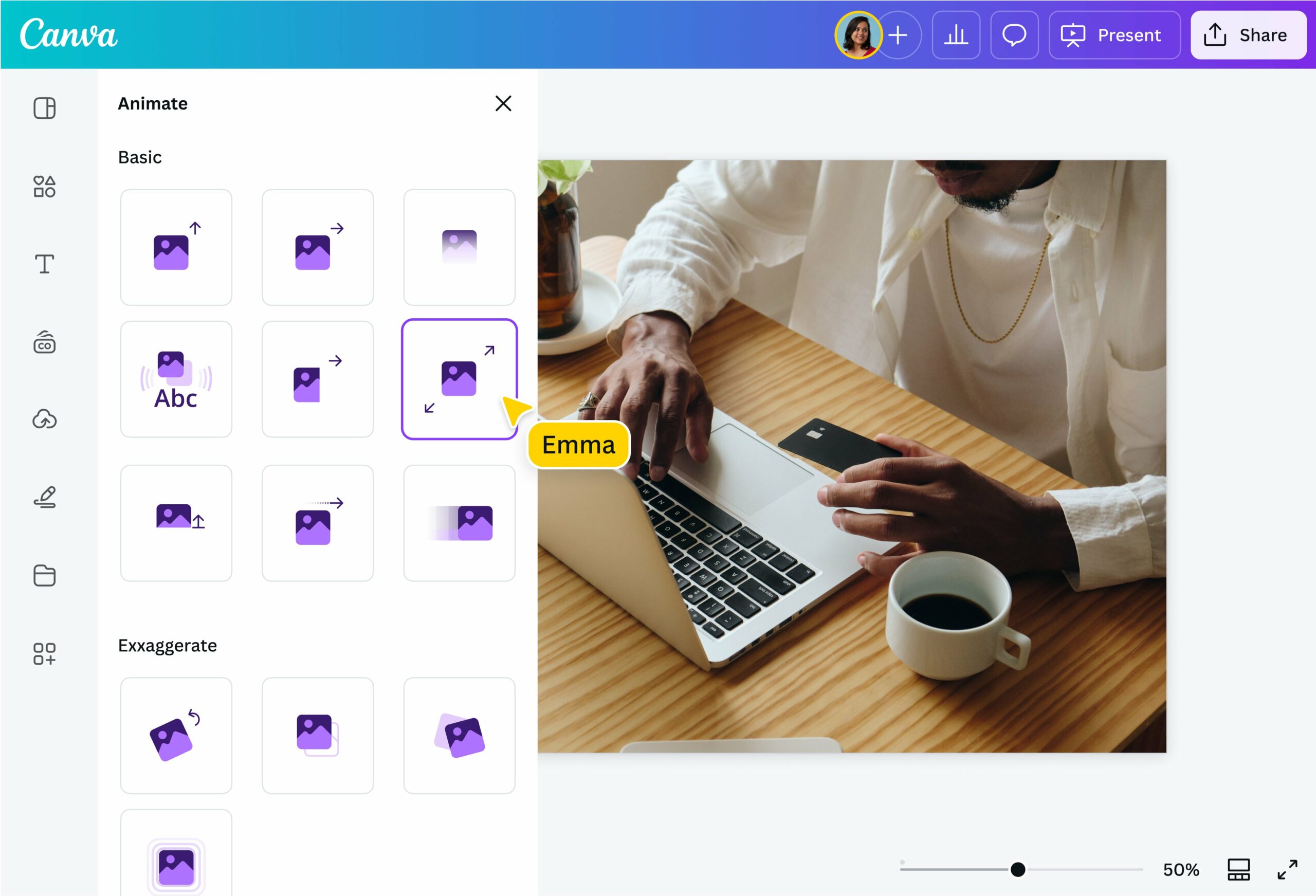 Top 2: Canva - Công cụ thiết kế đa năng cho ảnh động
