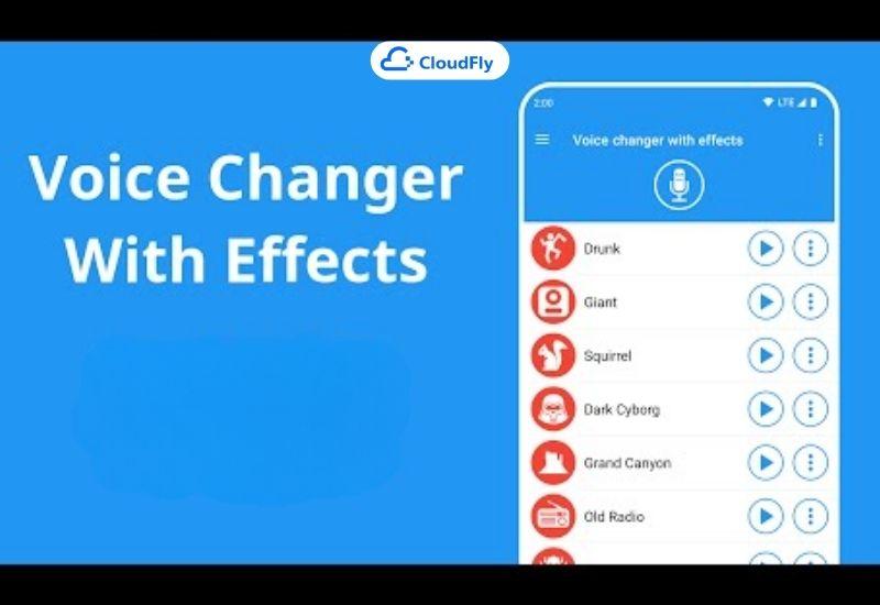 Top 2: Voice Changer with Effects - Công cụ chuyển đổi giọng nói đa năng