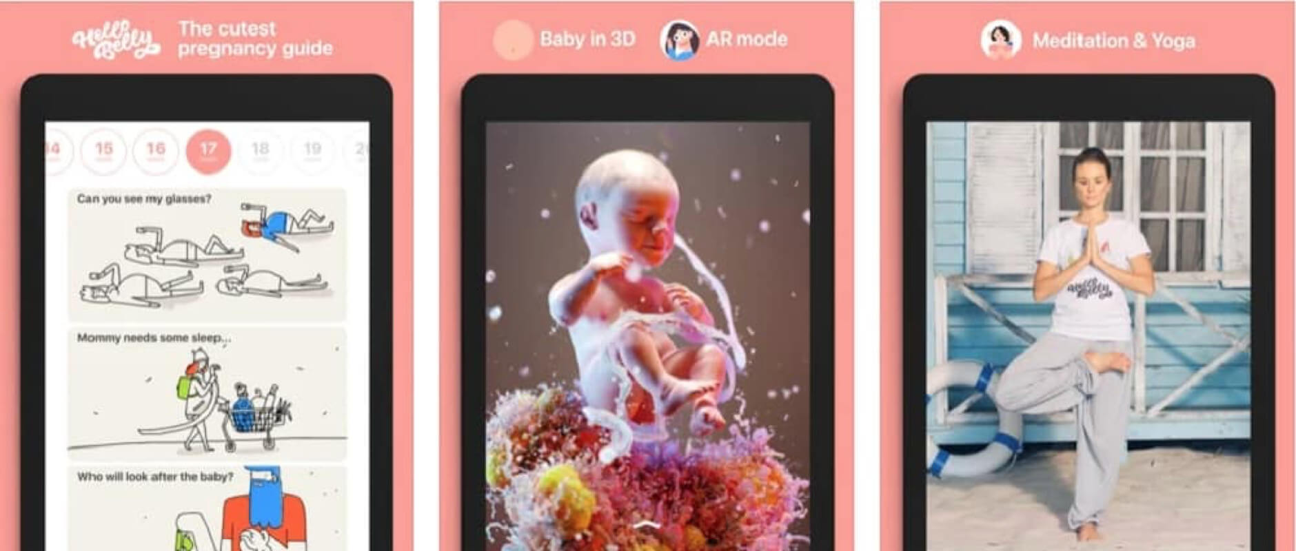 Top 3: Hello Belly - Ứng dụng thai kỳ thông minh