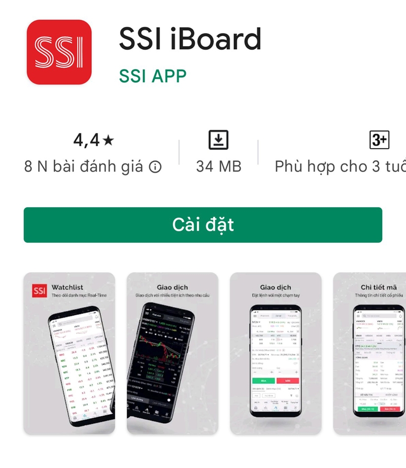 Top 3: SSI iBoard - Ứng dụng giao dịch chứng khoán chuyên nghiệp
