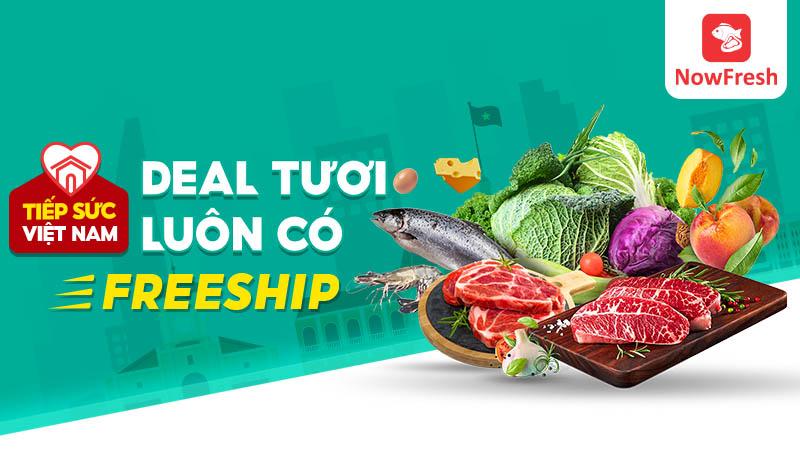 Top 4: NowFresh - Ứng dụng giao thực phẩm tươi sống hàng đầu