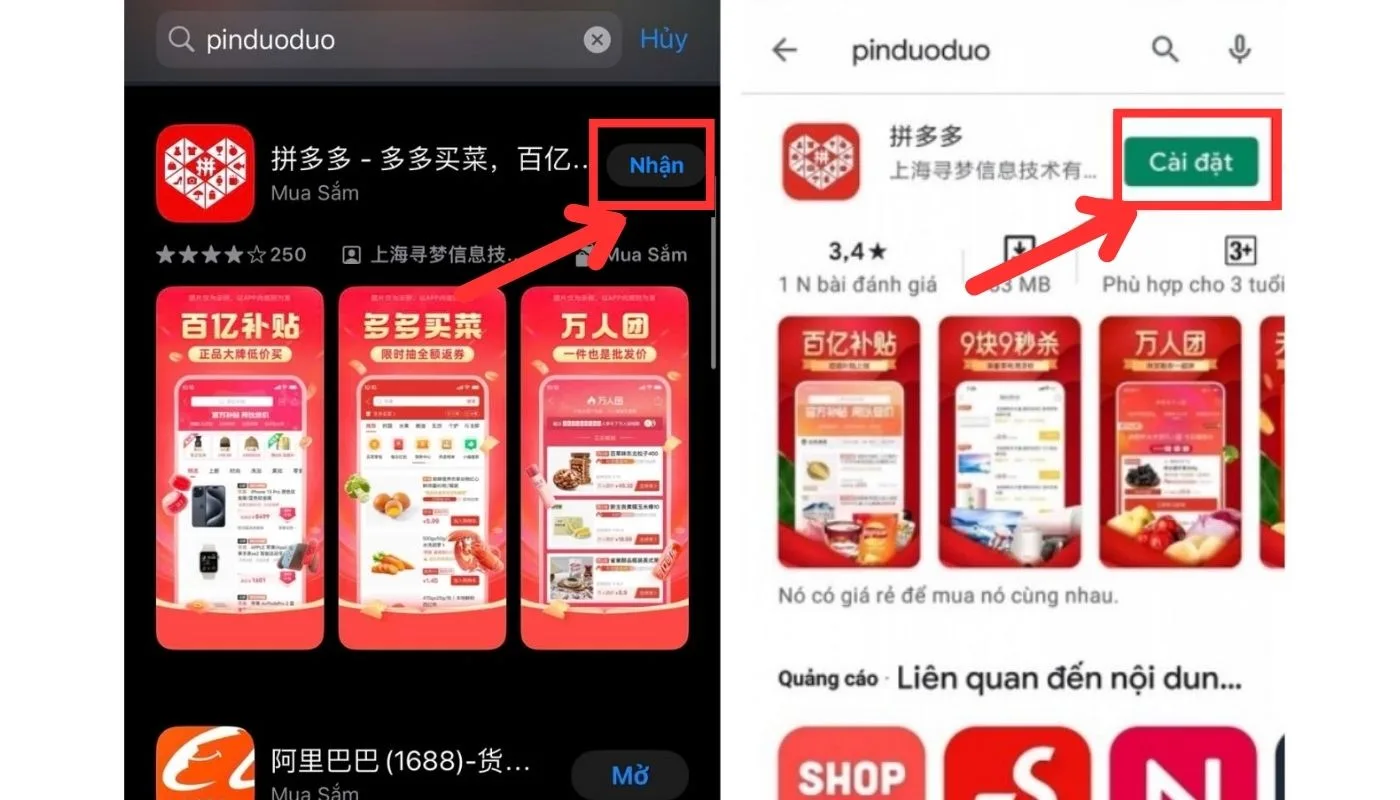 Top 4: Pinduoduo - Ứng dụng mua sắm theo nhóm tiết kiệm chi phí