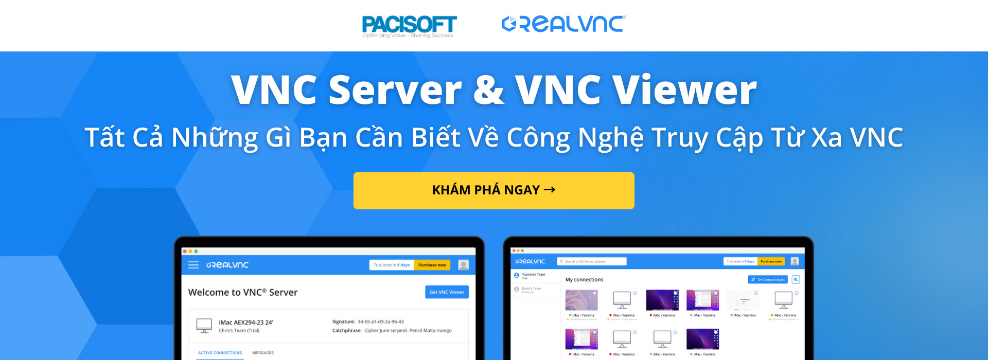 Top 4: VNC Viewer - Giải pháp chiếu màn hình đa nền tảng