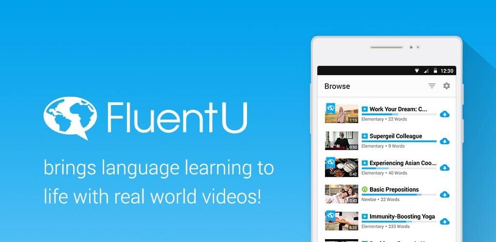 Top 7 FluentU - App học ngữ âm hàng đầu